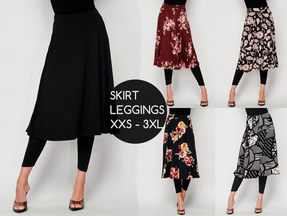 skirts with leggings