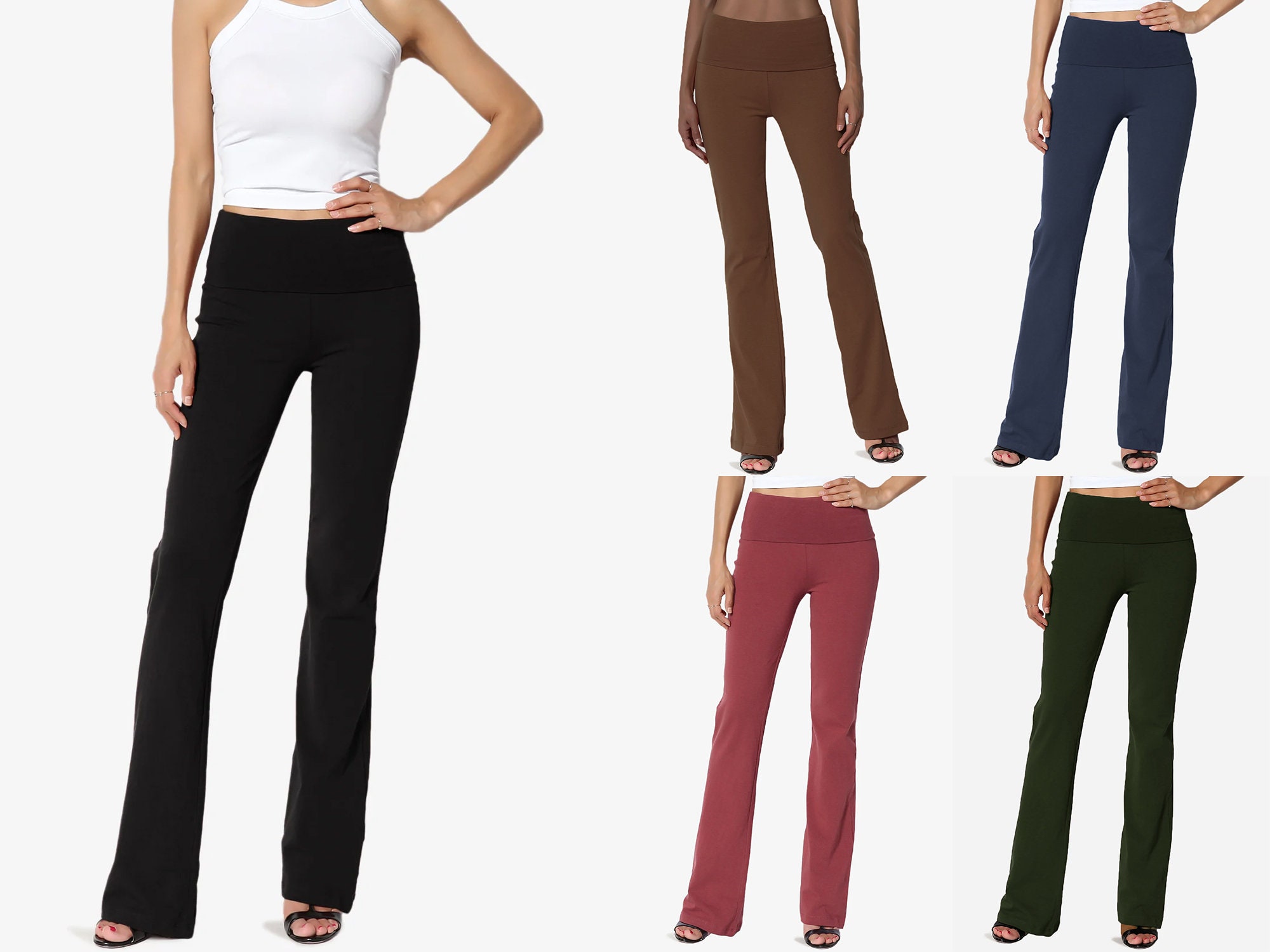 Straight cut shop yoga pants