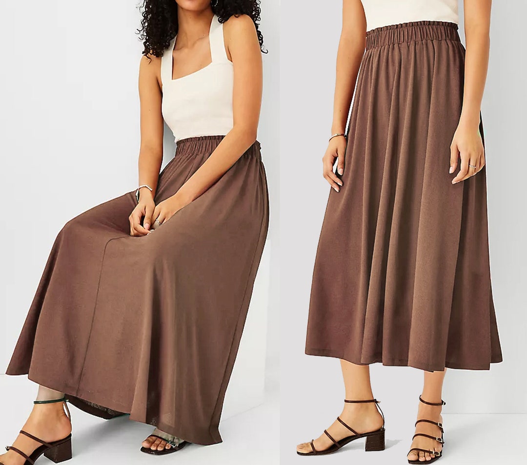 Plus size top khaki skirt vans