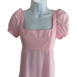 Pink Regency Dress: Jane Austen Bridgerton Style Ball Gown