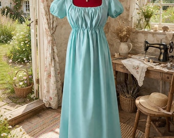 Regency Era Adjustable Day Dress