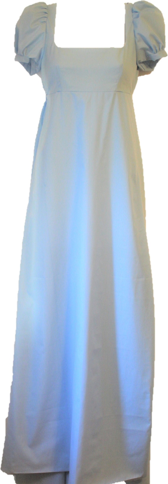 Blue Regency Dress Regency Gown ...