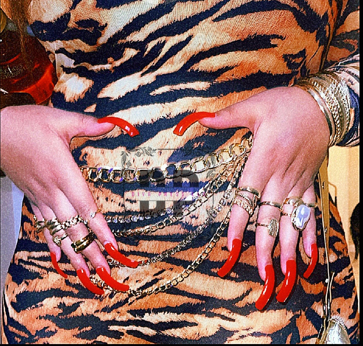 XXL Curved Press on Nails | Solid Color, Extra Strength, Super