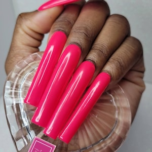 Uñas cuadradas cónicas / Uñas extra largas a presión / Uñas de gel duro / Uñas cuadradas a presión / Uñas largas / Uñas 3xl / Uñas superlargas / Uñas cuadradas