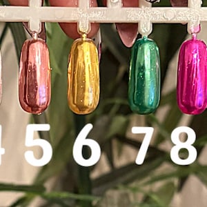 Chome toenails| Extra Long toenails| Toenails| Press on toes| Press on toe nail set| Press on toe nails| Chrome Pedicure|Press on toe nails