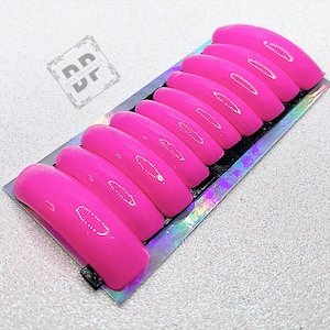 Uñas acrílicas a presión/Uñas acrílicas XXL/Uñas curvas/Set de uñas acrílicas a presión/Set de uñas acrílicas a presión/Super Curve/Uñas curvas a presión