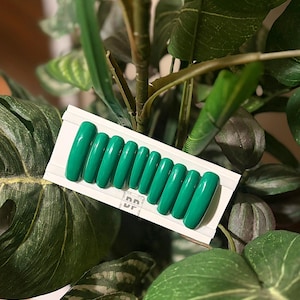Paznokcie do naprasowywania XXL Curved | Jednolity kolor, super zakrzywione, NOWE I ULEPSZONE zdjęcie 3