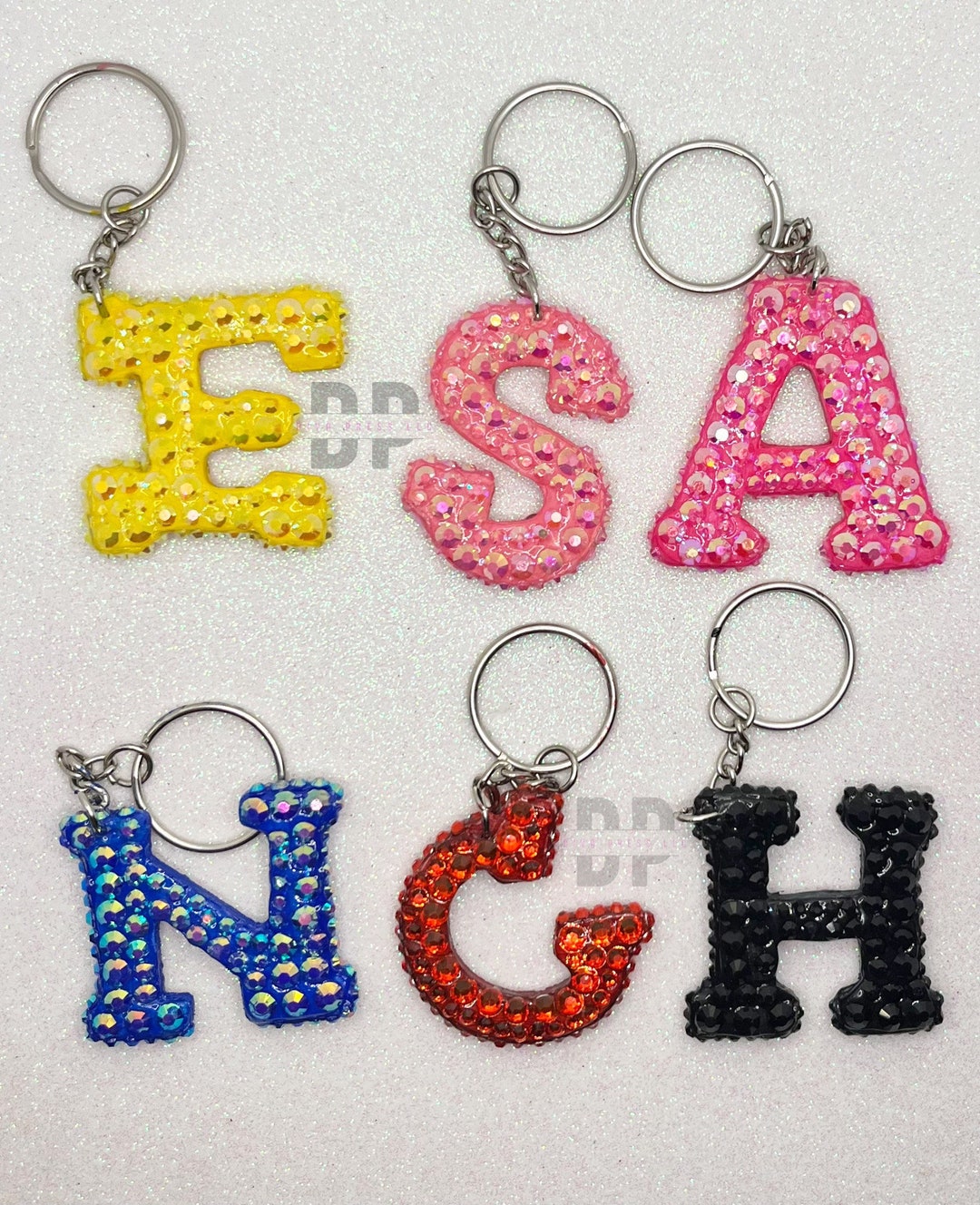 Bedazzled Letters - Etsy
