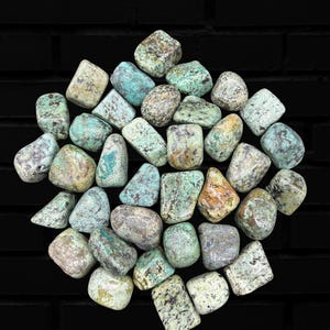 Geoworld - Pierre roulée - Turquoise africaine - XL