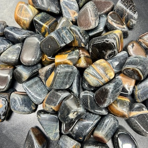 Geoworld - Trommelstein - Blaues Tigerauge