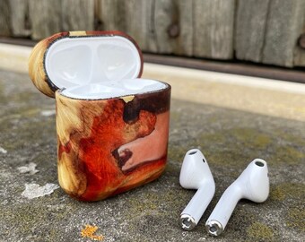 Airpod case 1st generation, airpod case 2nd generation, wood AirPods case, AirPods holder, air pod case, headphone holder