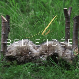 Newborn Baby Bed Rustic Woodland Digital Photo Background