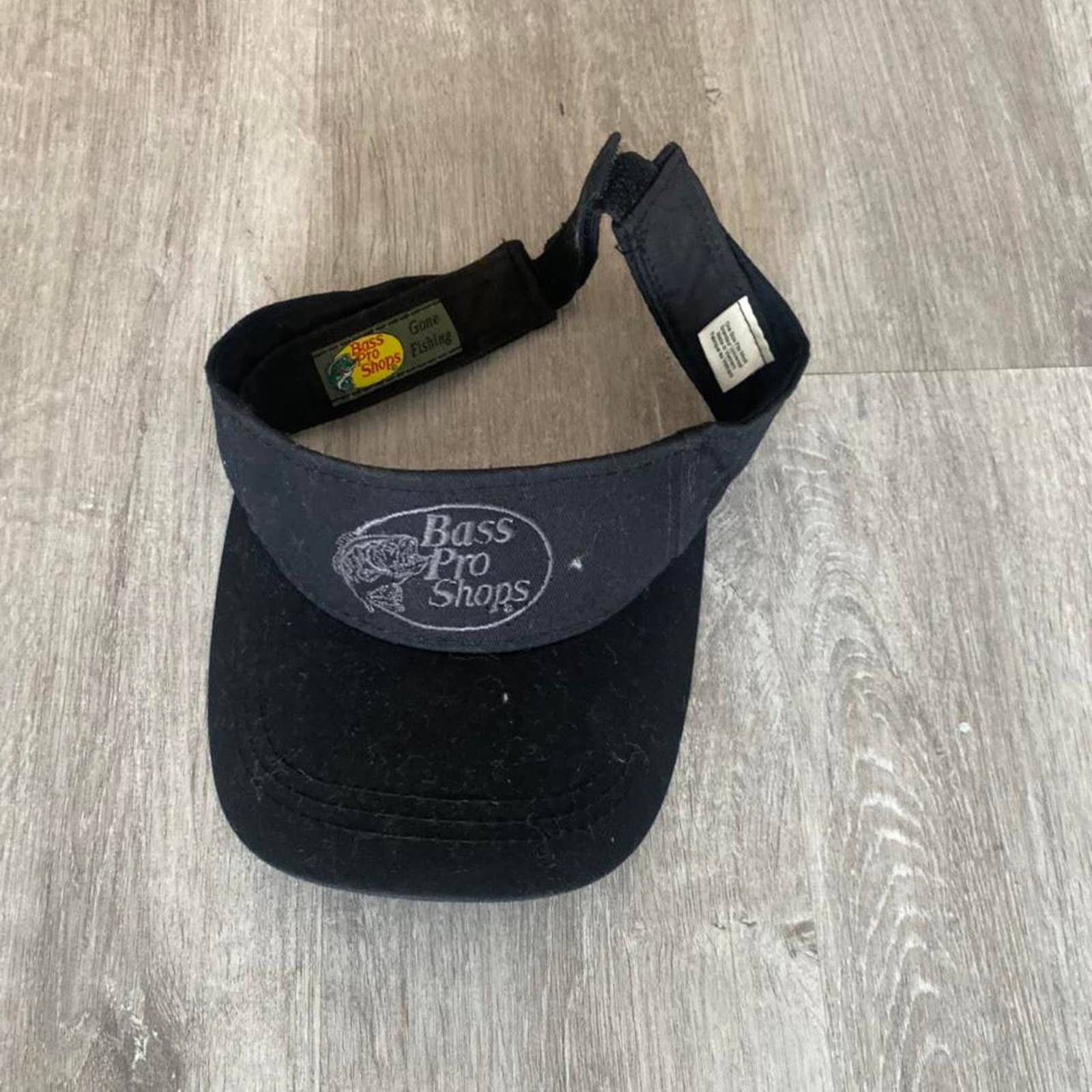 Black Bass Pro Shop Visor Sports Hat 