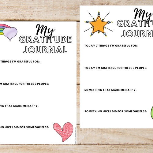 Kid's Daily Journal Printable Printable Planner Kids | Etsy