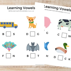 Learning Vowels, Beginning Sound, Preschool, Kindergartener, Teaching Vowels, Phonics, PreK, Beginning Sounds, ABCs, Learning Phonics
