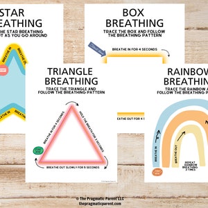 Kids Breathing Techniques, Calm Kids Printable, Self Regulate, Understand Emotions, Emotional Intelligence, Emotional Regulation