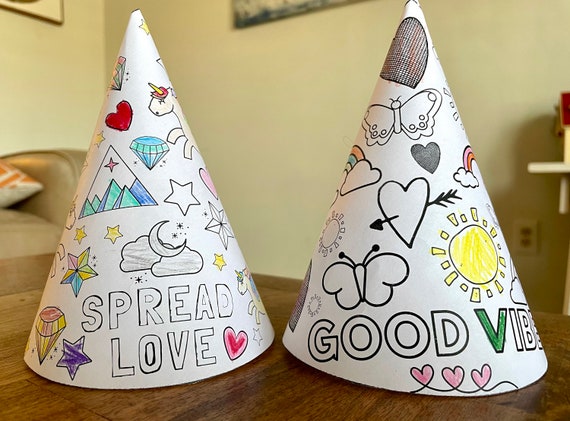 Party Hats Printable Kids 
