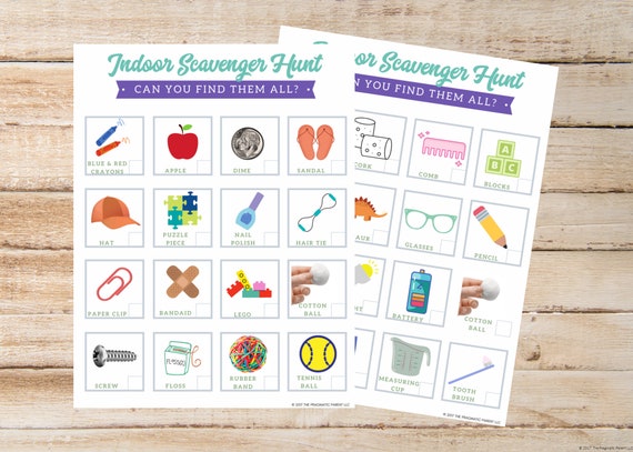 Indoor Scavenger Hunt, Indoor Activity for Kids, Scavenger Hunt, Fun Games for Kids, Indoor Scavenger Hunt for Kids, Indoor Activities