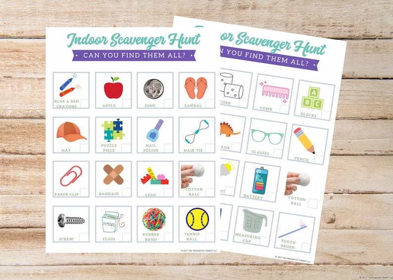 Indoor Scavenger Hunt, Indoor Activity for Kids, Scavenger Hunt, Fun Games for Kids, Indoor Scavenger Hunt for Kids, Indoor Activities image 1