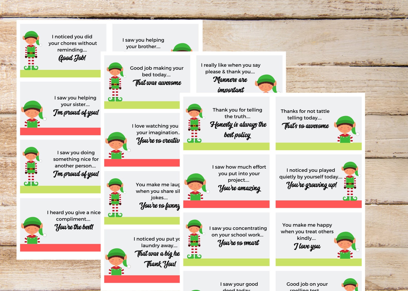 56 Elf Caught You Being Good Cards, Elf Cards, Elf Note, Elf on the ...