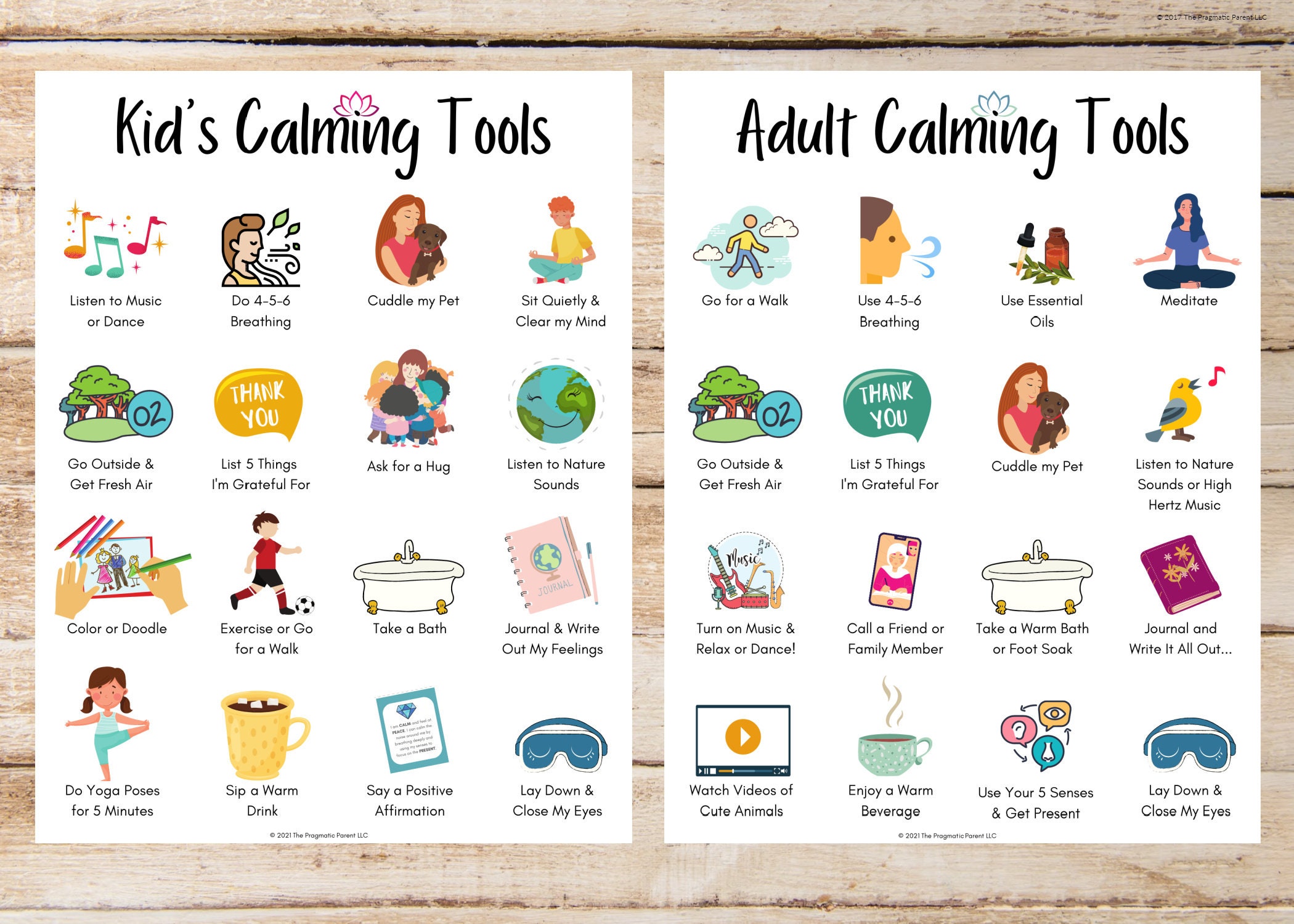 Free Printable Calming Posters