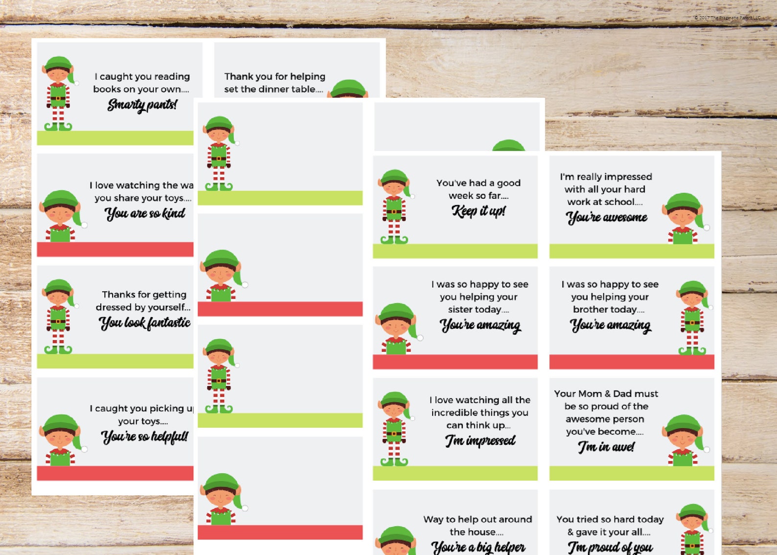56 Elf Caught You Being Good Cards, Elf Cards, Elf Note, Elf on the ...