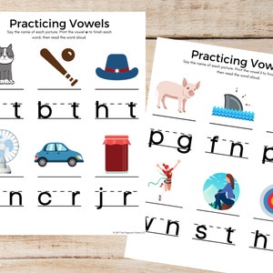 Learning Vowels, Beginning Sound, Preschool, Kindergartener, Teaching Vowels, Phonics, PreK, Beginning Sounds, ABCs, Learning Phonics