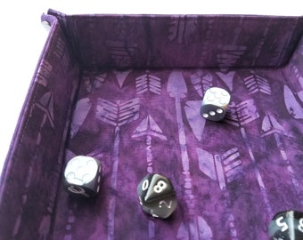 Dice Tray - Night Hunter - Collapsible - DnD, TTRPG, Gaming
