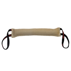 RedLine K9 Jute Dog Tug Toy (3 inch X 16 inch) 1 Or 2 Handles