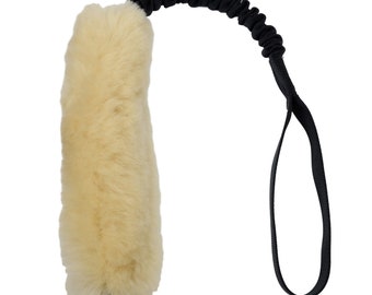 Redline K9 Sheepskin Bungee Dog Tug Toy