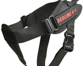 REDLINE K-9 Ergo Working Dog Harness Nylon