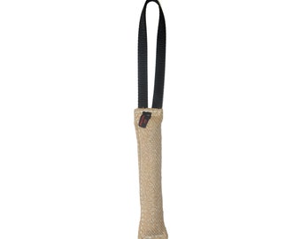 RedLine K9 Jute Dog Tug Toy (1.5 inch X 8 inch) 1 Handle