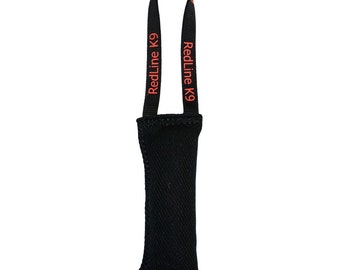 RedLine K9 Bite Suit Dog Tug Toy (3 inch X 8 inch) 1 Handle