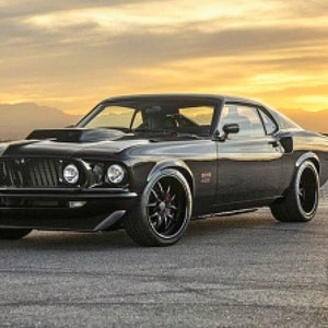 Ford Mustang Boss 429 kruissteek patroon pdf-formaat