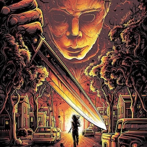 Michael Myers kruissteek patroon pdf-formaat