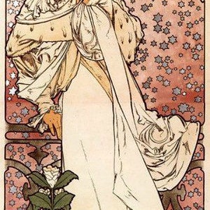 La Dame aux Camelies cross stitch pattern pdf format