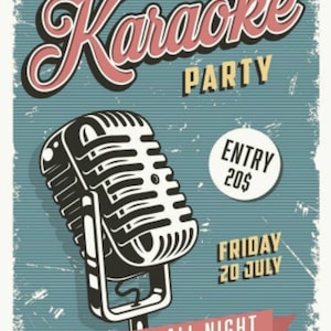 Karaoke kruissteek patroon pdf-formaat