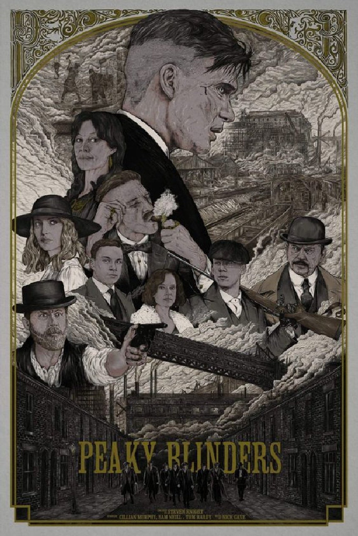 Peaky Blinders Cross Stitch Pattern Pdf Format - Etsy