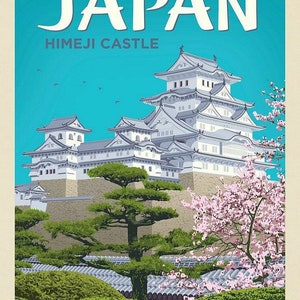 Japan Himeji Castle kruis steek patroon pdf-formaat