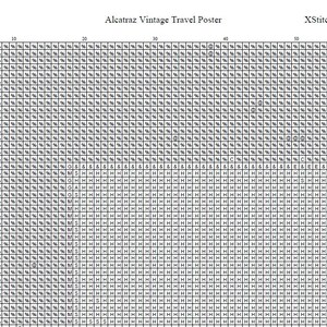 Alcatraz Cross Stitch Pattern Pdf Format Etsy Alcatraz Cross Stitch Pattern Pdf Format Etsy
