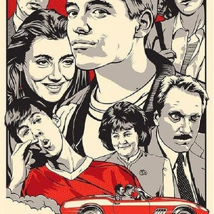 Ferris Bueller's Day Off cross stitch pattern pdf format