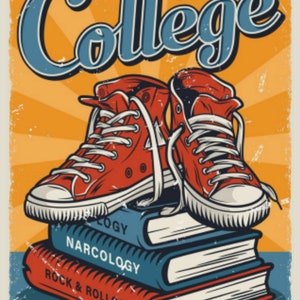 Terug naar College kruissteek patroon pdf-formaat