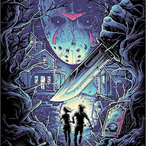 Jason Voorhees kruissteek patroon pdf-formaat