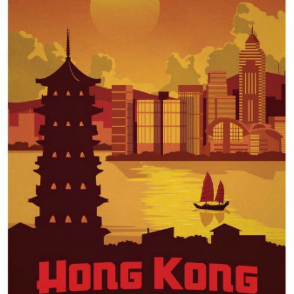 Cross Stitch Hong Kong Etsy