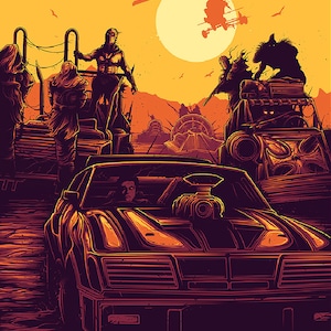 Mad Max Fury Road kruissteek patroon pdf-formaat