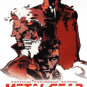 Metal Gear Solid Cover kruissteek patroon pdf-formaat