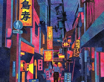 Streets of Japan I cross stitch pattern pdf format