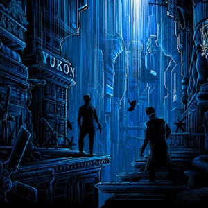 Blade Runner kruissteek patroon in pdf-formaat