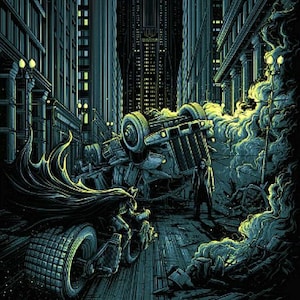 The Dark Knight kruissteek patroon in pdf-formaat