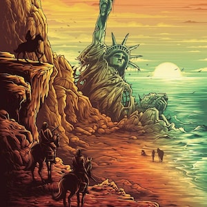 Planet of the Apes borduurpatroon in pdf-formaat